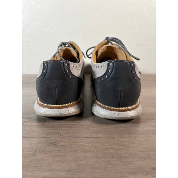 Cole Haan Original Grand Remastered Wingtip Oxfords Tan Gray‎ Men\'s Size 9 main image 7